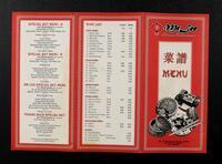 Mr. Lee Takeaway menu