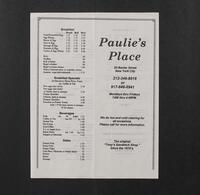Paulie's Place