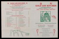 Gold Lee Kitchen
