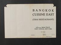 Bangkok Cuisine East